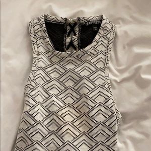 Express dress with back detail
